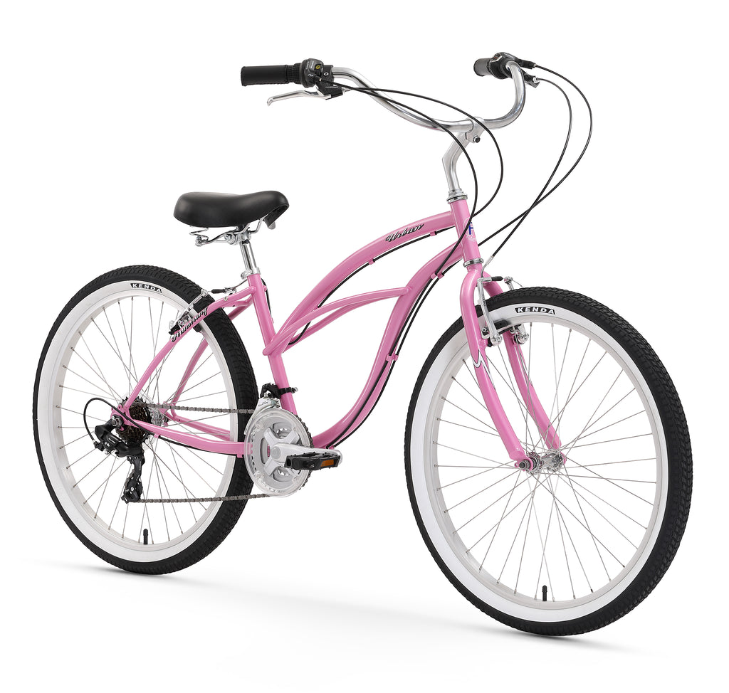 Firmstrong Urban Lady 26" 21 Speed Beach Cruiser Bicycle