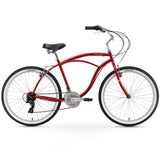 Firmstrong Urban Man 26" 21 Speed Beach Cruiser Bicycle