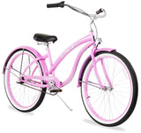 Firmstrong Bella Classic 3 Speed - Women's 26" Beach Cruiser Bike