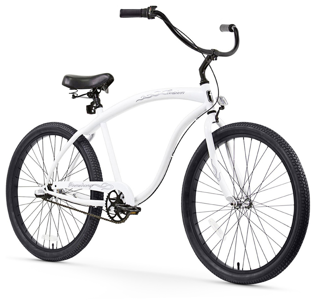 Firmstrong Bruiser Prestige 3 Speed - Men's 26" Beach Cruiser Bike