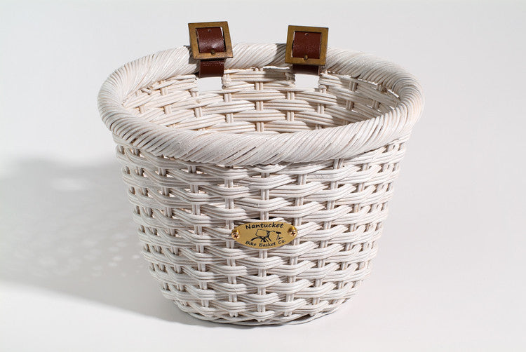 Nantucket Cliff Road Wicker Bike Baskets - Child Size