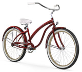 Firmstrong Bella Fashionista Single Speed - Women's 26" Beach Cruiser Bike