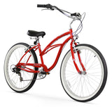 Firmstrong Urban Lady 7 Speed - Women's 26" Beach Cruiser Bike