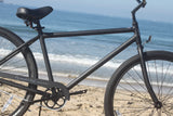Firmstrong Black Rock Single Speed, Matte Black - Men's 29" Beach Cruiser Bike