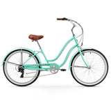 Firmstrong Siren Lady 7 Speed Beach Cruiser Bicycle