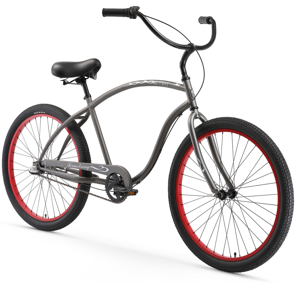 Firmstrong Chief 3 Speed - Men's 26" Beach Cruiser Bike