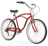 Firmstrong Urban Man 7 Speed - Men's 26" Beach Cruiser Bike