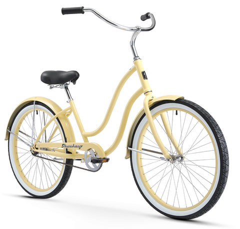 Firmstrong Siren Lady Single Speed Beach Cruiser Bicycle