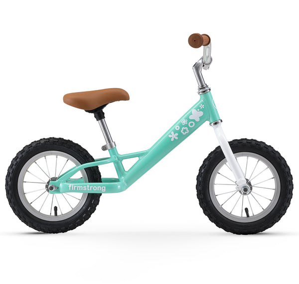 Mint green top kids bike