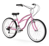 Firmstrong Urban Lady 26" 21 Speed Beach Cruiser Bicycle