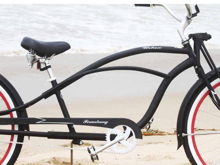 Firmstrong urban man deluxe single speed stretch beach cruiser bicycle hotsell