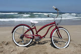 Firmstrong Bella Fashionista 7 Speed - Women's 26" Beach Cruiser Bike