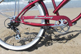 Firmstrong Bella Fashionista 7 Speed - Women's 26" Beach Cruiser Bike