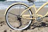 Firmstrong Bella Fashionista 7 Speed - Women's 26" Beach Cruiser Bike
