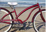 Firmstrong Bella Fashionista Single Speed - Women's 26" Beach Cruiser Bike