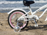 Firmstrong Mini Bella Girl 16" Beach Cruiser Bicycle w/ Training Wheels