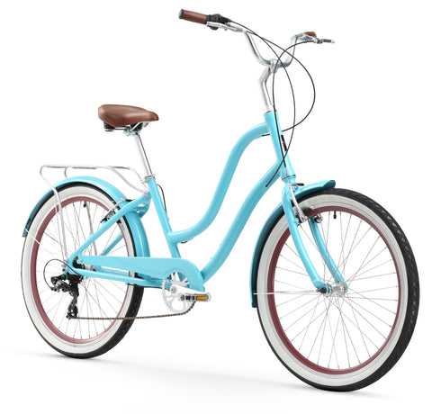 Firmstrong ANYjourney Women's 26" 7 Speed, Teal