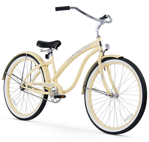 Firmstrong Bella Classic Single Speed - Women's 26" Beach Cruiser Bike