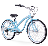 Firmstrong Bella Classic 7 Speed - Women's 26" Beach Cruiser Bike