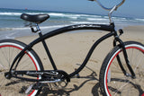 Firmstrong Bruiser Prestige Single Speed - Men's 26" Beach Cruiser Bike