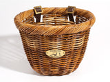 Oval Mahogany Basket