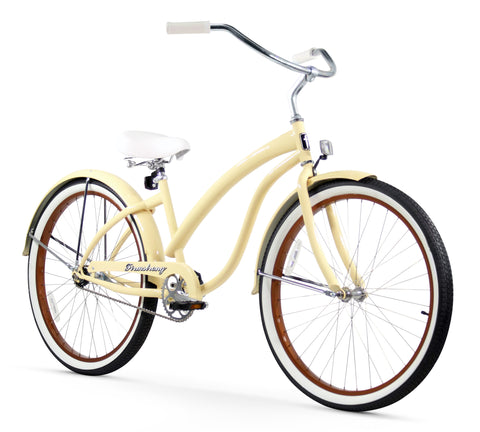 Firmstrong Bella Fashionista Single Speed - Women's 26" Beach Cruiser Bike