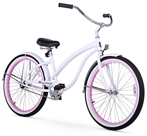 Firmstrong Bella Fashionista Single Speed - Women's 26" Beach Cruiser Bike