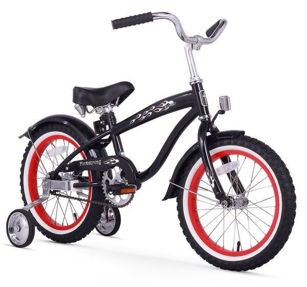 Firmstrong Mini Bruiser 16 Beach Cruiser Bicycle w Training Wheels Firmstrong Bikes