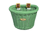 D-Shape Green Basket