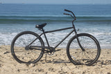Firmstrong Black Rock Single Speed, Matte Black - Men's 29" Beach Cruiser Bike