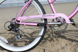 Firmstrong Urban Lady 7 Speed - Women's 26" Beach Cruiser Bike