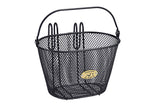 Mesh Wire Charcoal Gray Basket