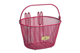 Mesh Wire Pink Basket