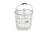 Rear Wire Pannier White Basket